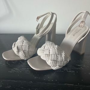 Bamboo Bridal Shoes Size 10 - Brand New